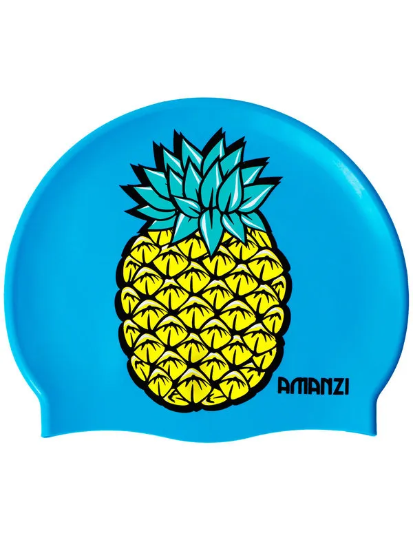 Amanzi Pinapple Silicone Swim Cap