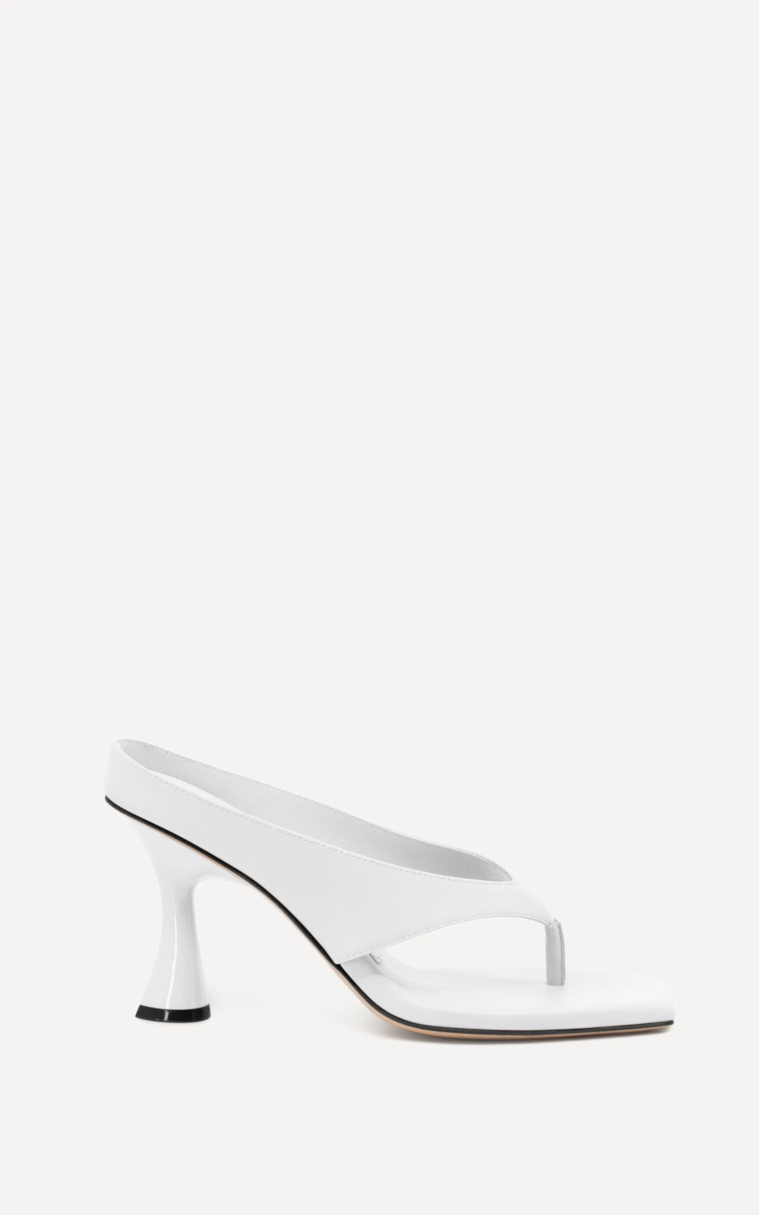 Angela 90 Heel | White