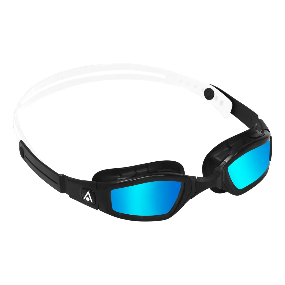 Aqua Sphere Ninja.A - Black/White:Blue Titanium Mirrored