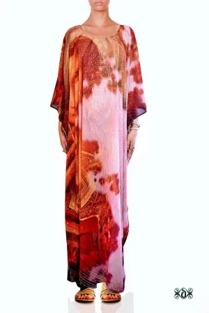 ART CLASSIQUE Serene Mona Lisa Devarshy Long Embellished Kaftan - 1079