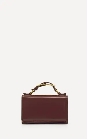 Audrey Mini Clutch | Burgundy