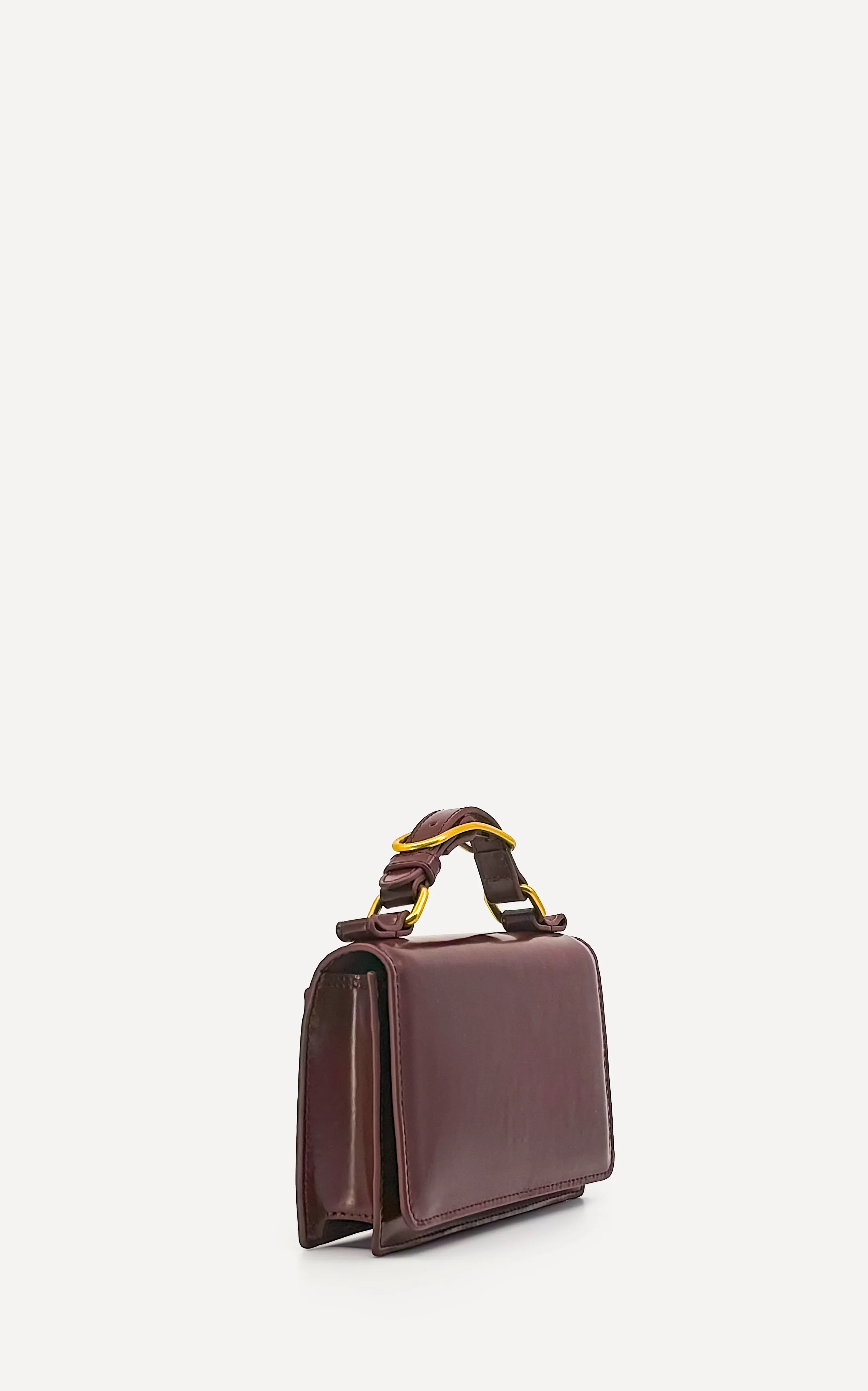 Audrey Mini Clutch | Burgundy