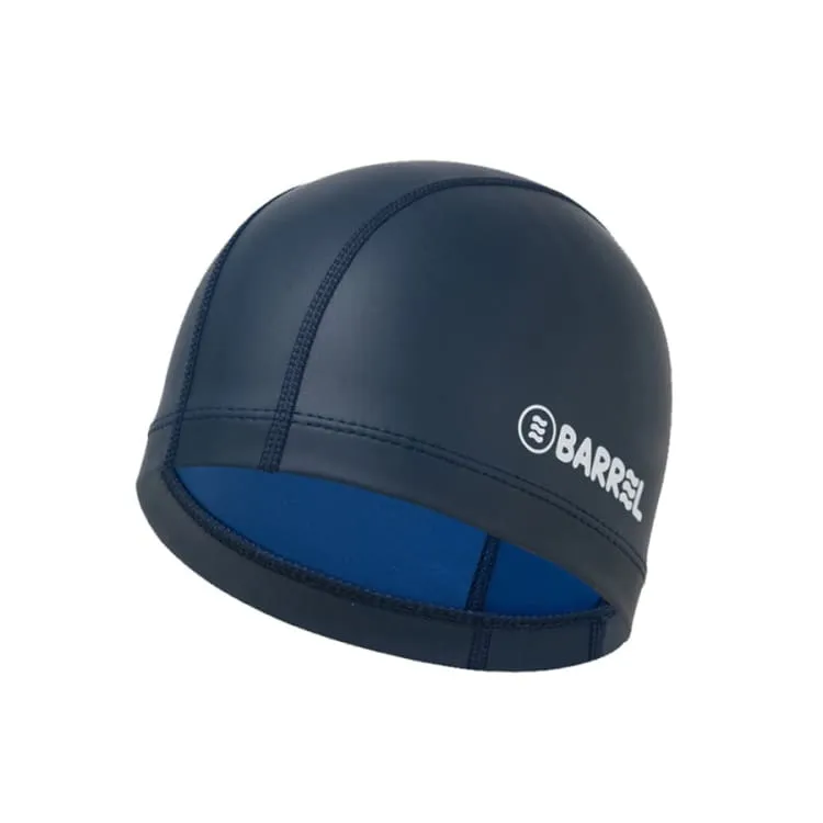 Barrel Kids Basic Silitex Swim Cap-NAVY