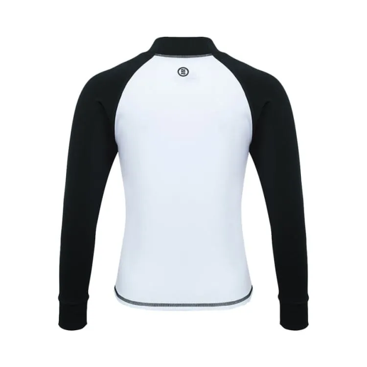 Barrel Kids Essential Rash Guard-WHITE