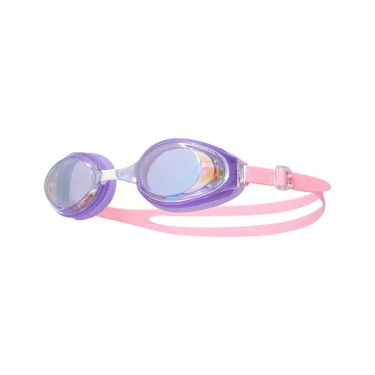 Barrel Training Mirror Swim Goggles-AURORA/PINK