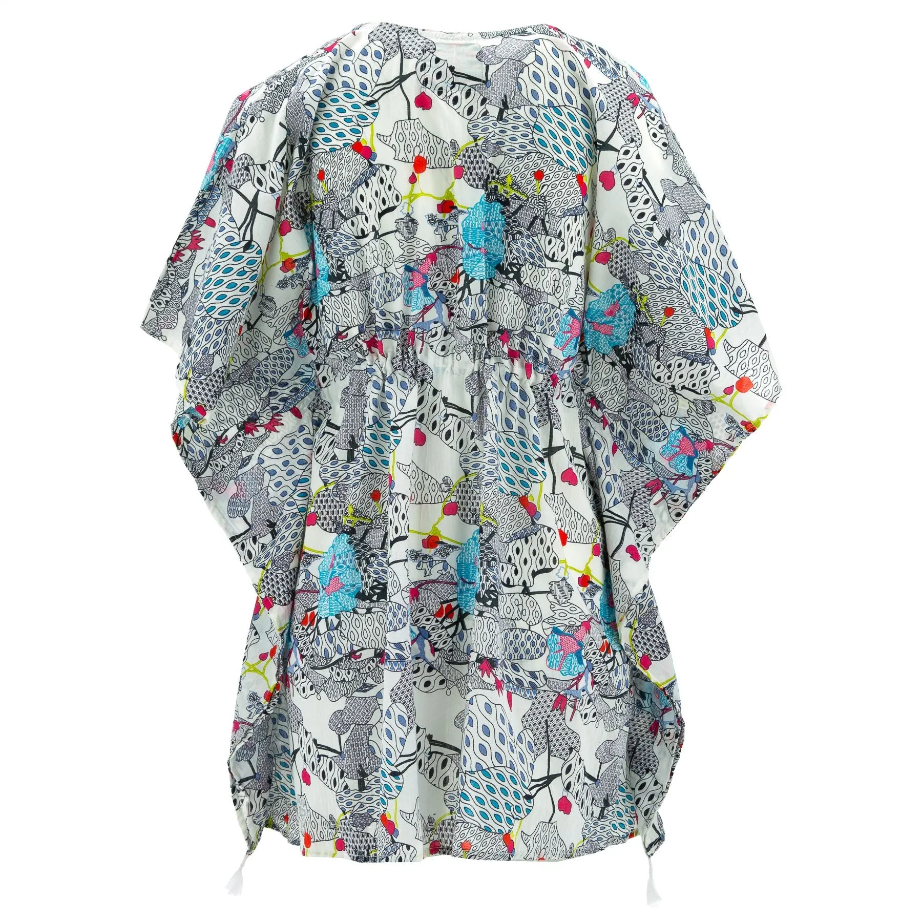 Beach Kaftan Cover-Up - Blue Utopia