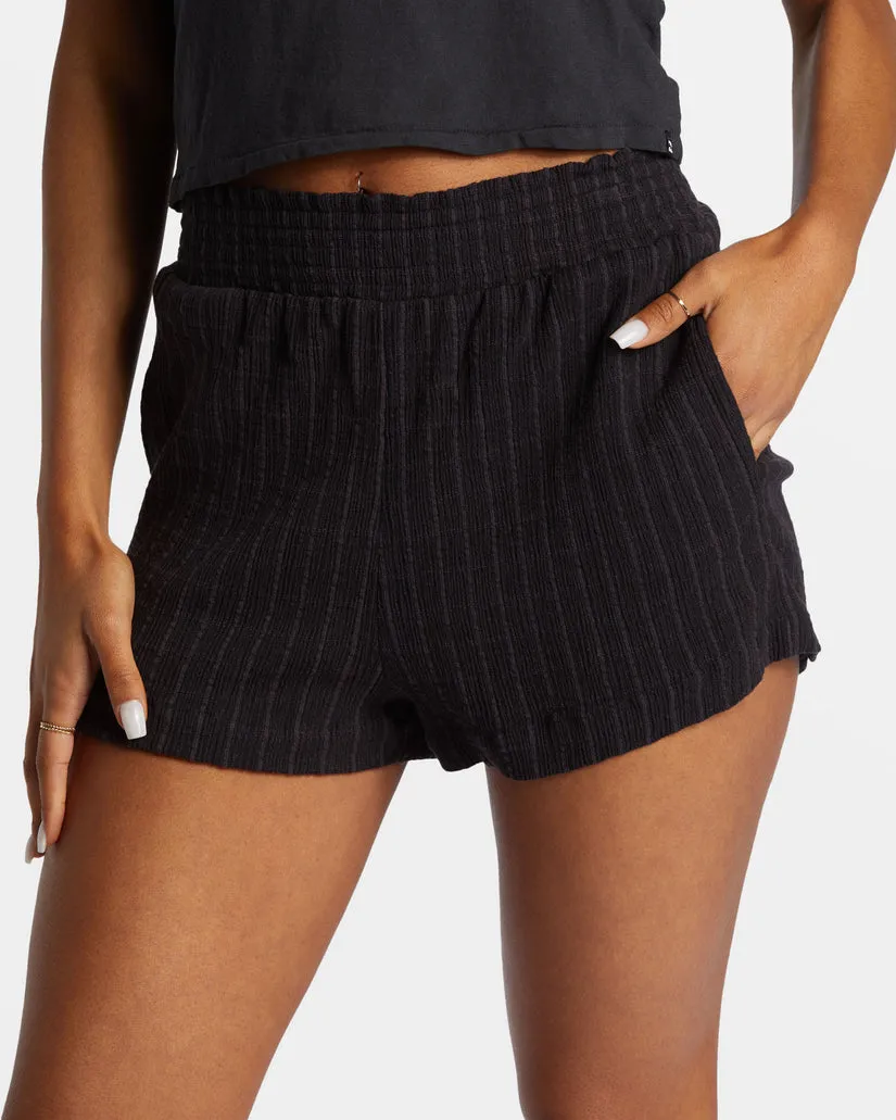 BILLABONG In the Waves Crinkle Cotton Stripe Short