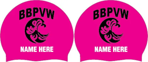 BPVW - Personalized Custom SIlicone Swim Cap