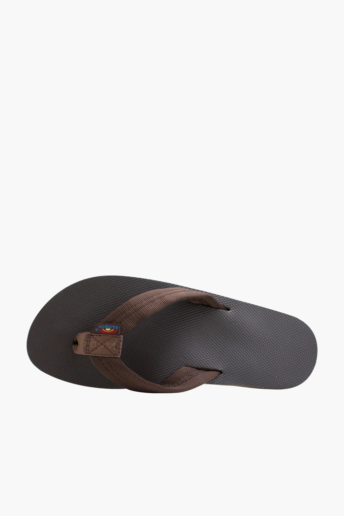 Brown Classic Rubber Single Layer Arch Support Sandal