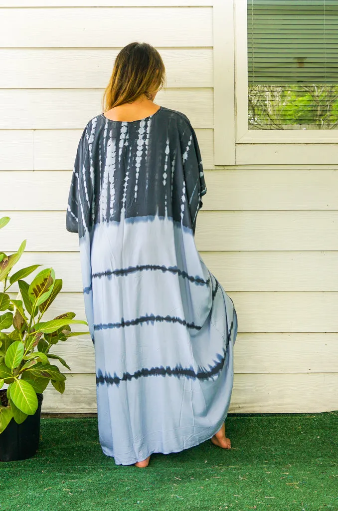 C4720- Shibori Tie Dye Cover Up