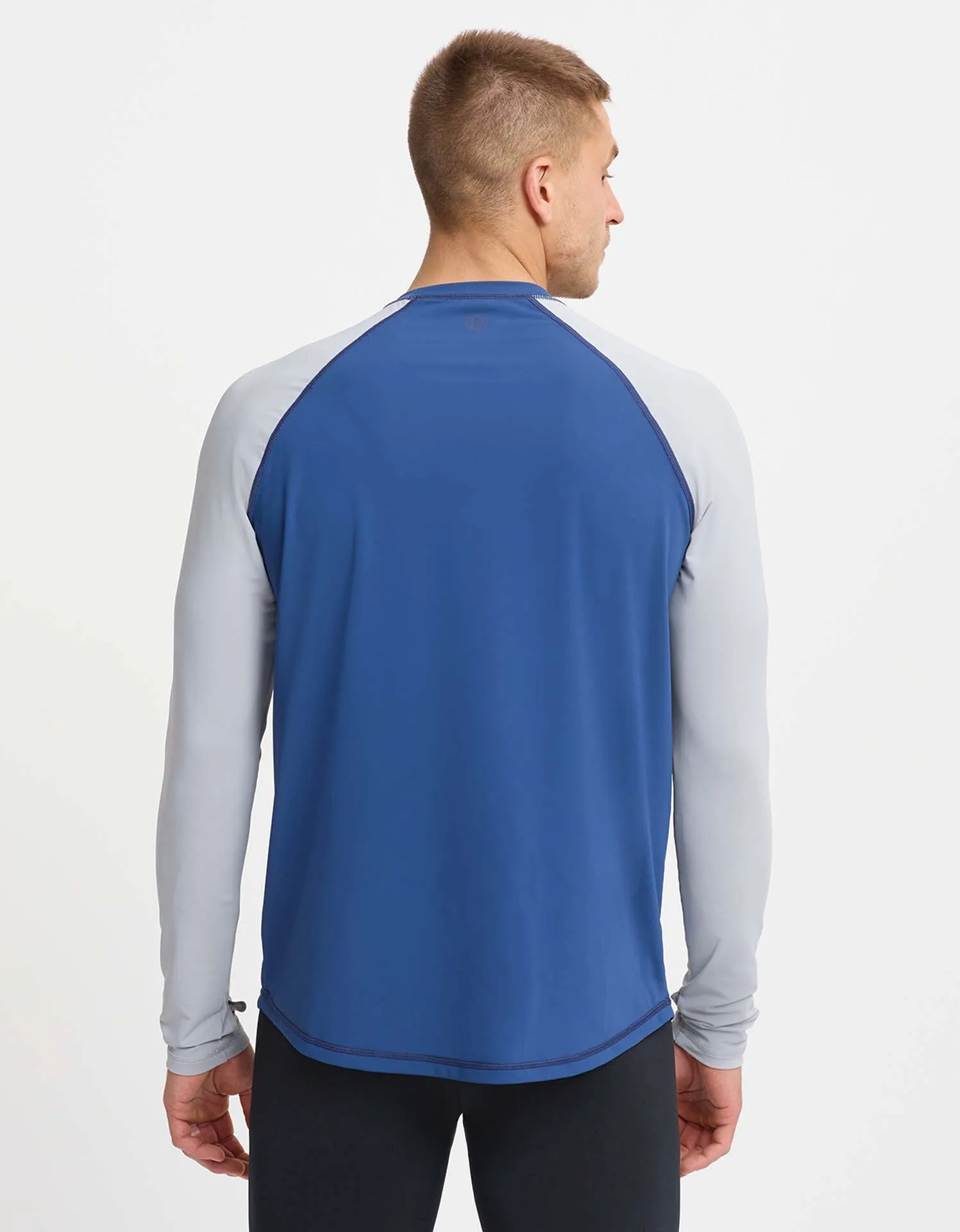 Colour Block Long Sleeve Rashguard UPF 50  I Aqua Sport Collection