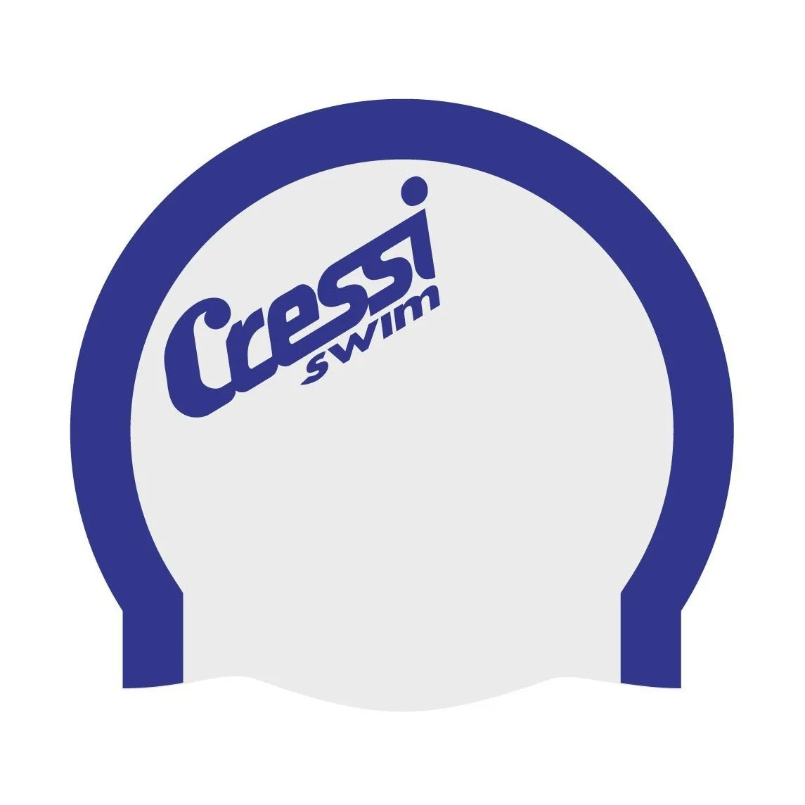 Cressi Bi-Color Silicone Swim Cap