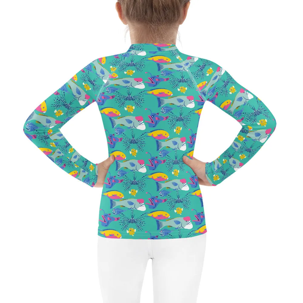 Fintastic Friends Kids Rash Guard (POD)