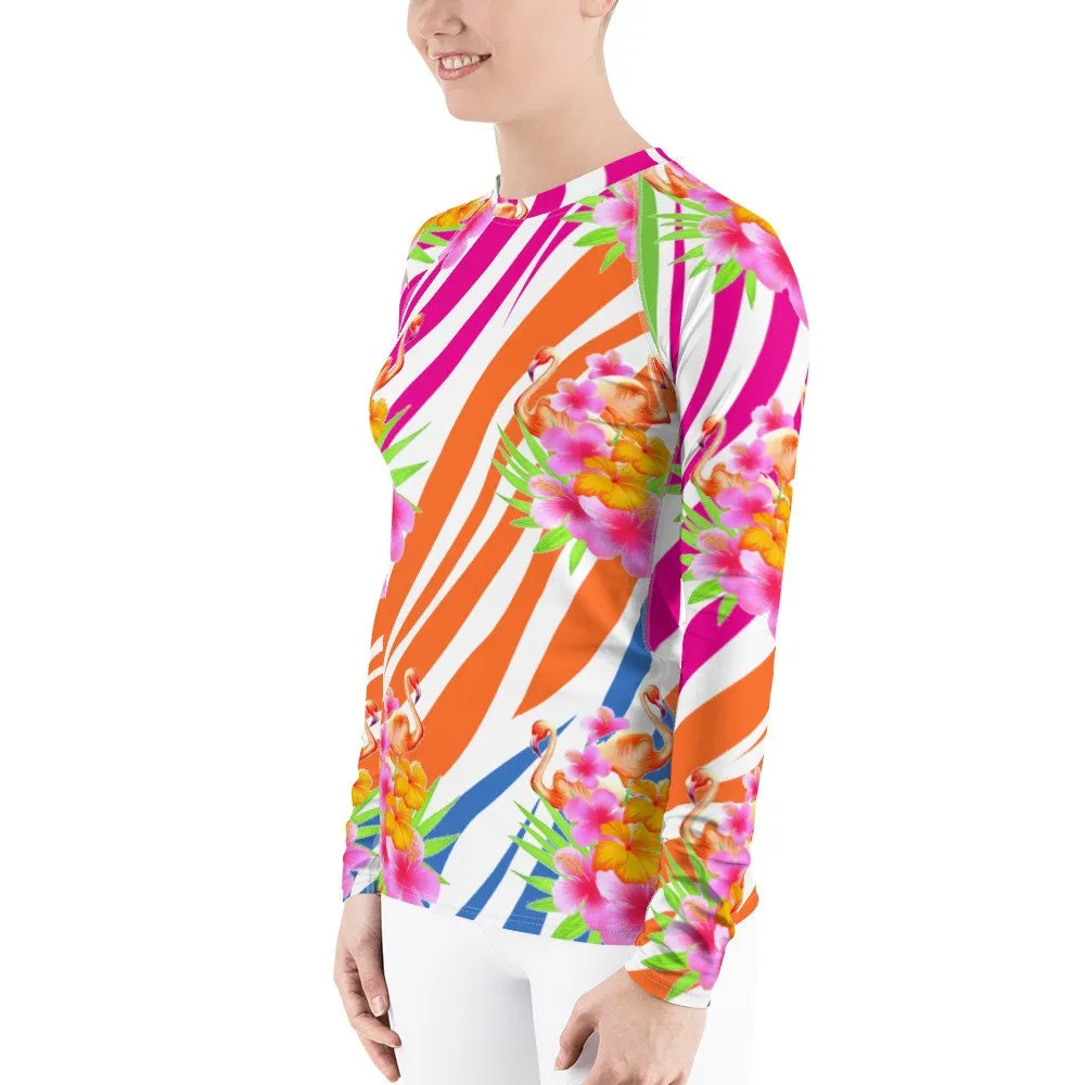 Flamingo Island Women's Rash Guard