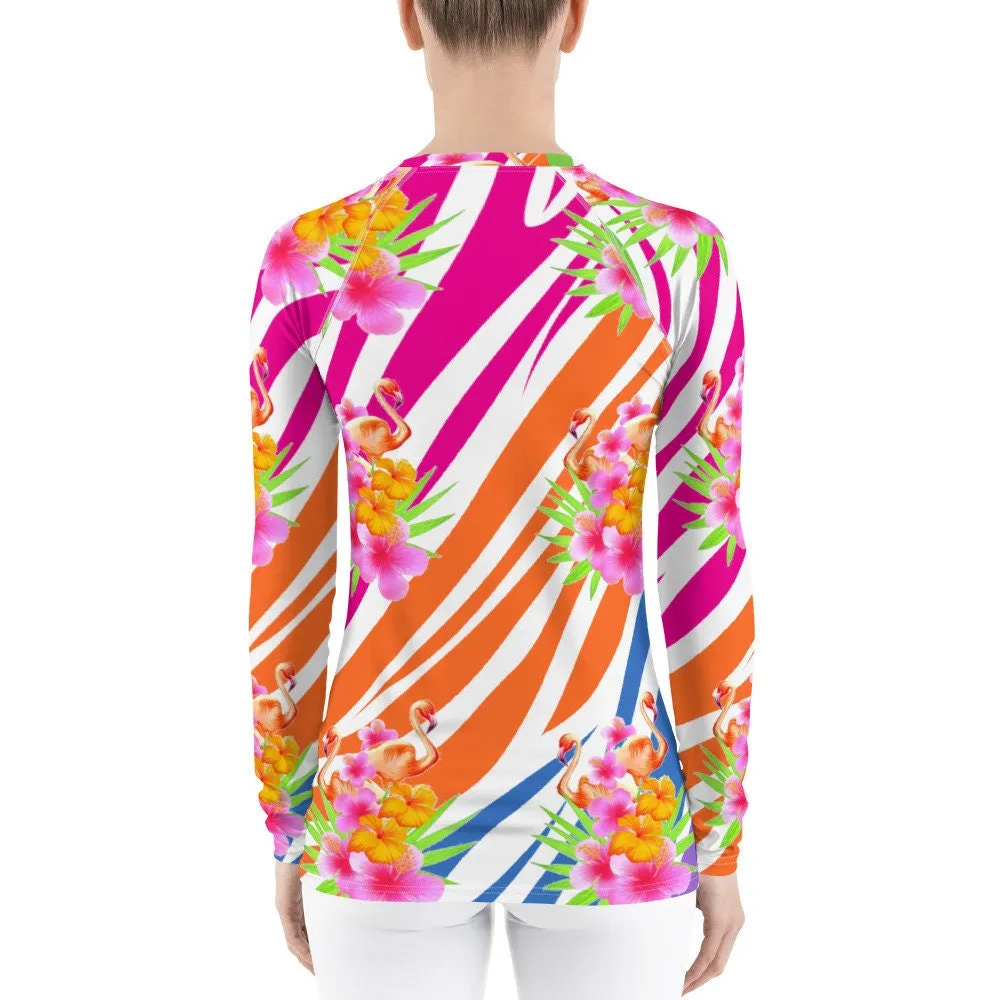 Flamingo Island Women's Rash Guard