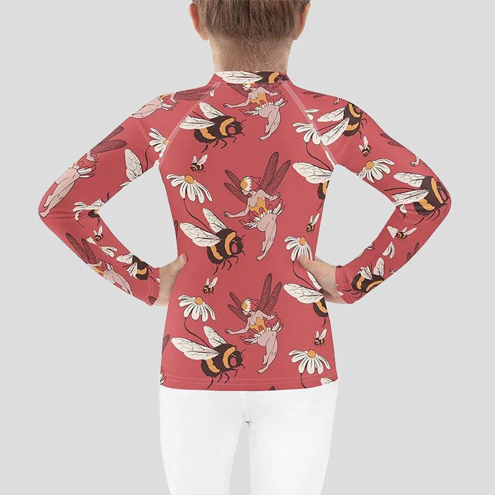 Flight of the Fairies Kids Rash Guard (POD)