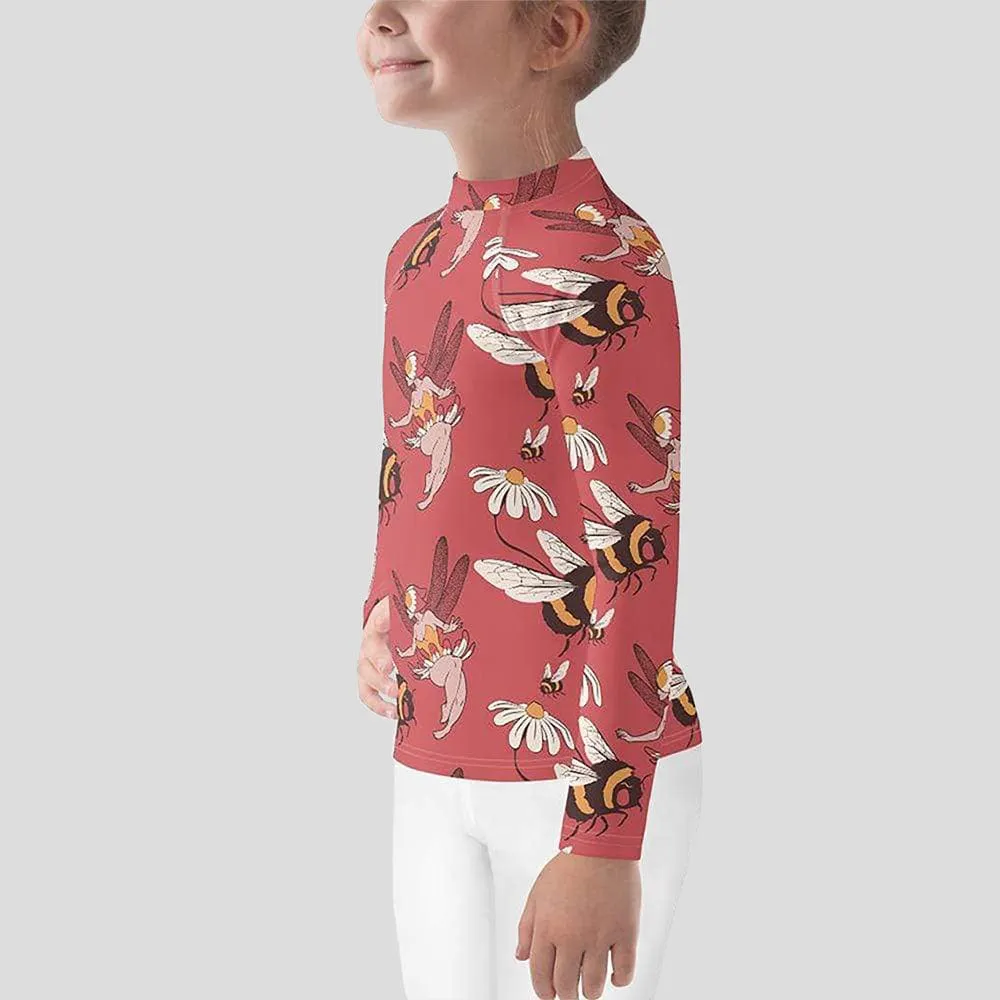 Flight of the Fairies Kids Rash Guard (POD)