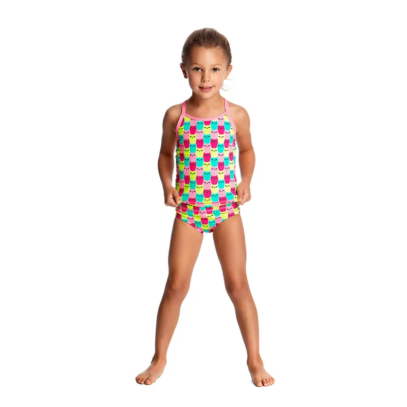 Funkita - Minty Mittens - Toddlers Girls Tankini Two Piece