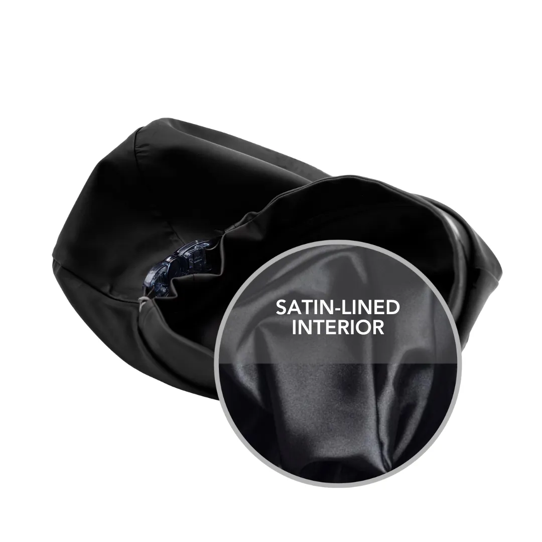 Hairbrella Waterproof, Satin-Lined, Adjustable Swimming Cap