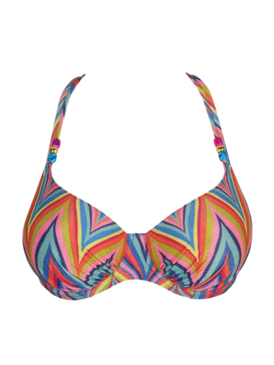 Kea Full Cup Bikini Top - Rainbow Paradise