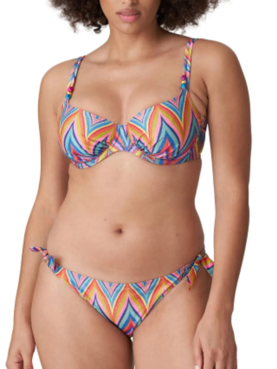 Kea Full Cup Bikini Top - Rainbow Paradise