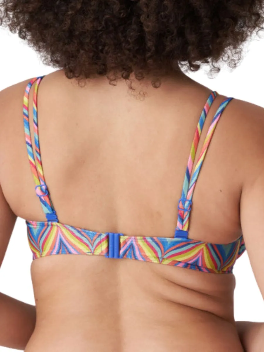 Kea Full Cup Bikini Top - Rainbow Paradise