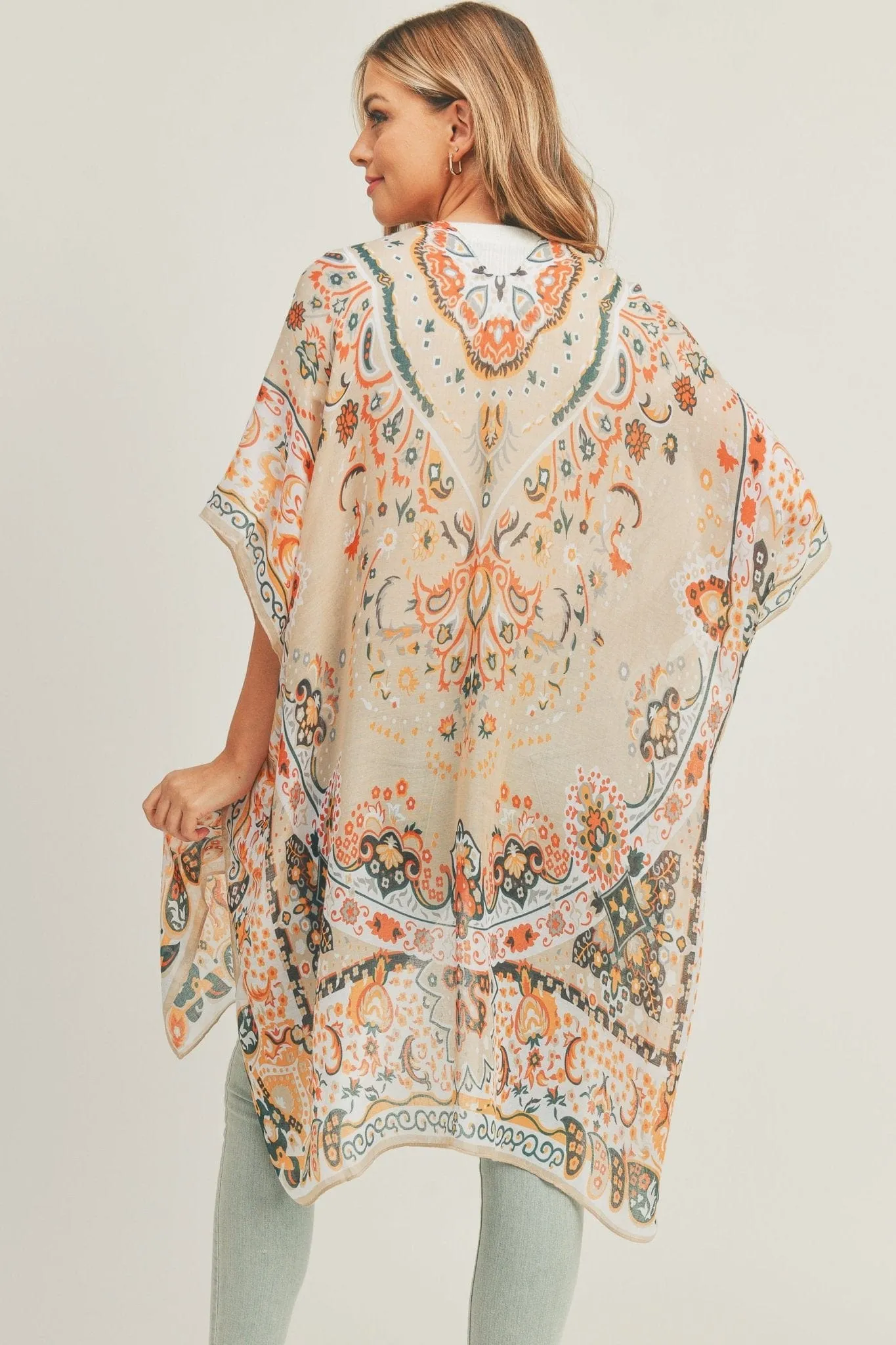 MS0287 Miranda Boho Kimono