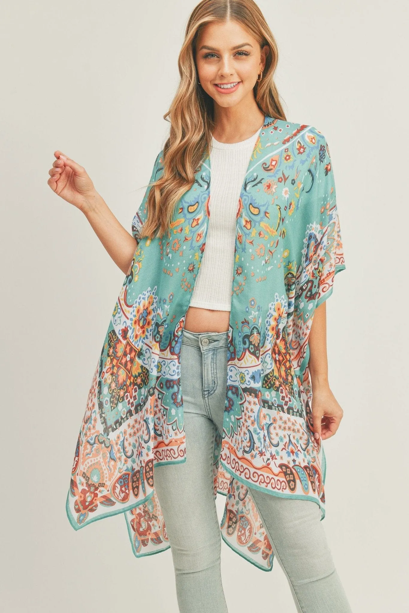 MS0287 Miranda Boho Kimono