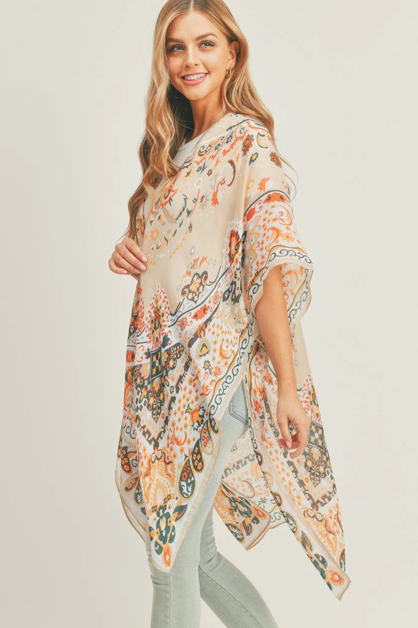 MS0287 Miranda Boho Kimono