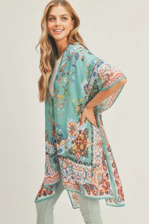 MS0287 Miranda Boho Kimono