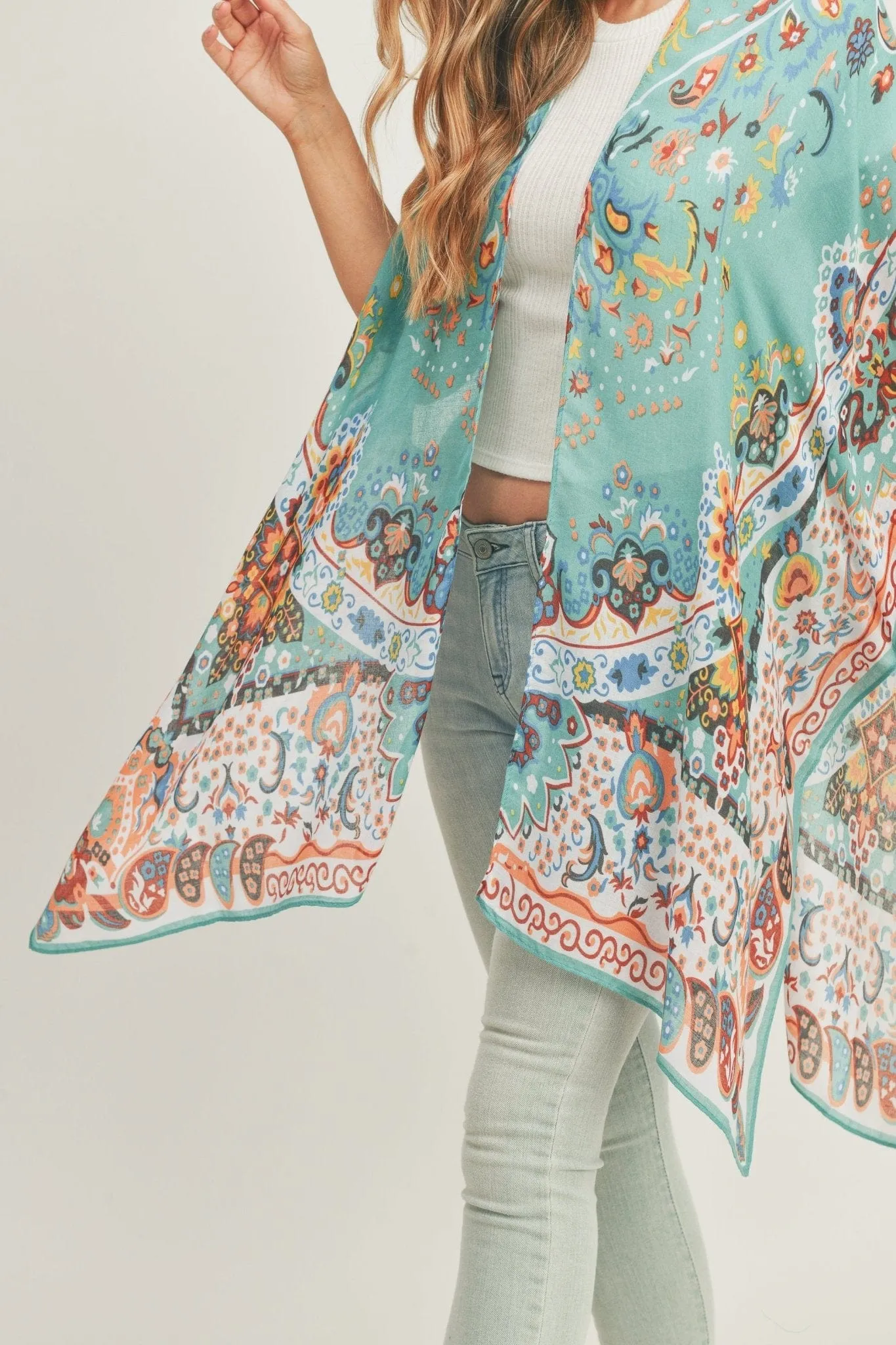 MS0287 Miranda Boho Kimono