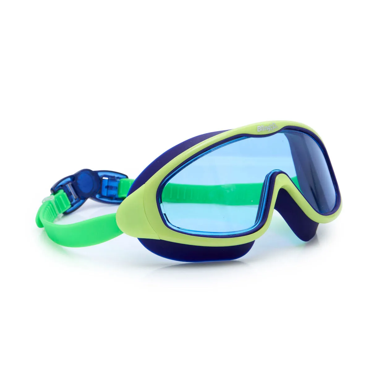 Nile Green Stormy Summer Kids' Swim Goggles