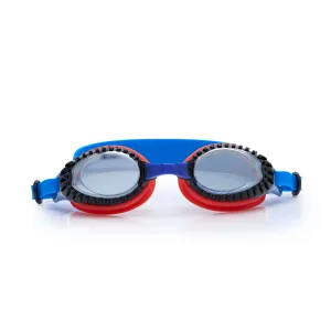 Race Car Red Turbo Drive Kids' Swim Goggles