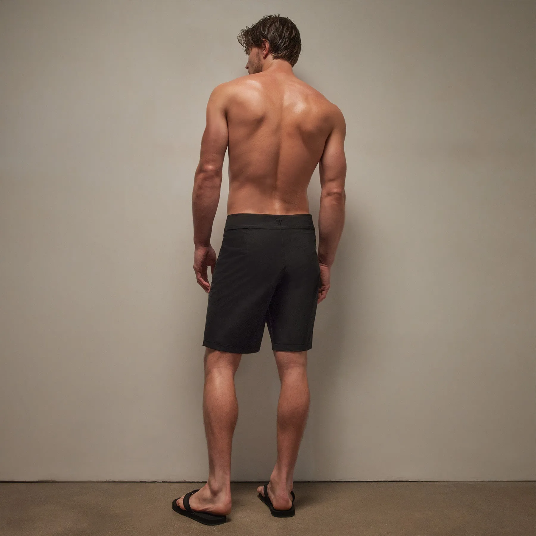 Scuba Zip Boardshort - Black