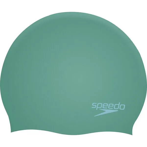 Speedo Jnr Plain Moulded Silicone Cap