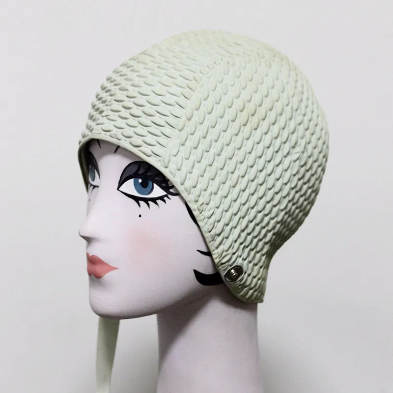 Vintage Light Green Swim Cap