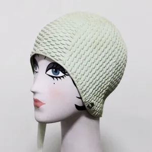 Vintage Light Green Swim Cap