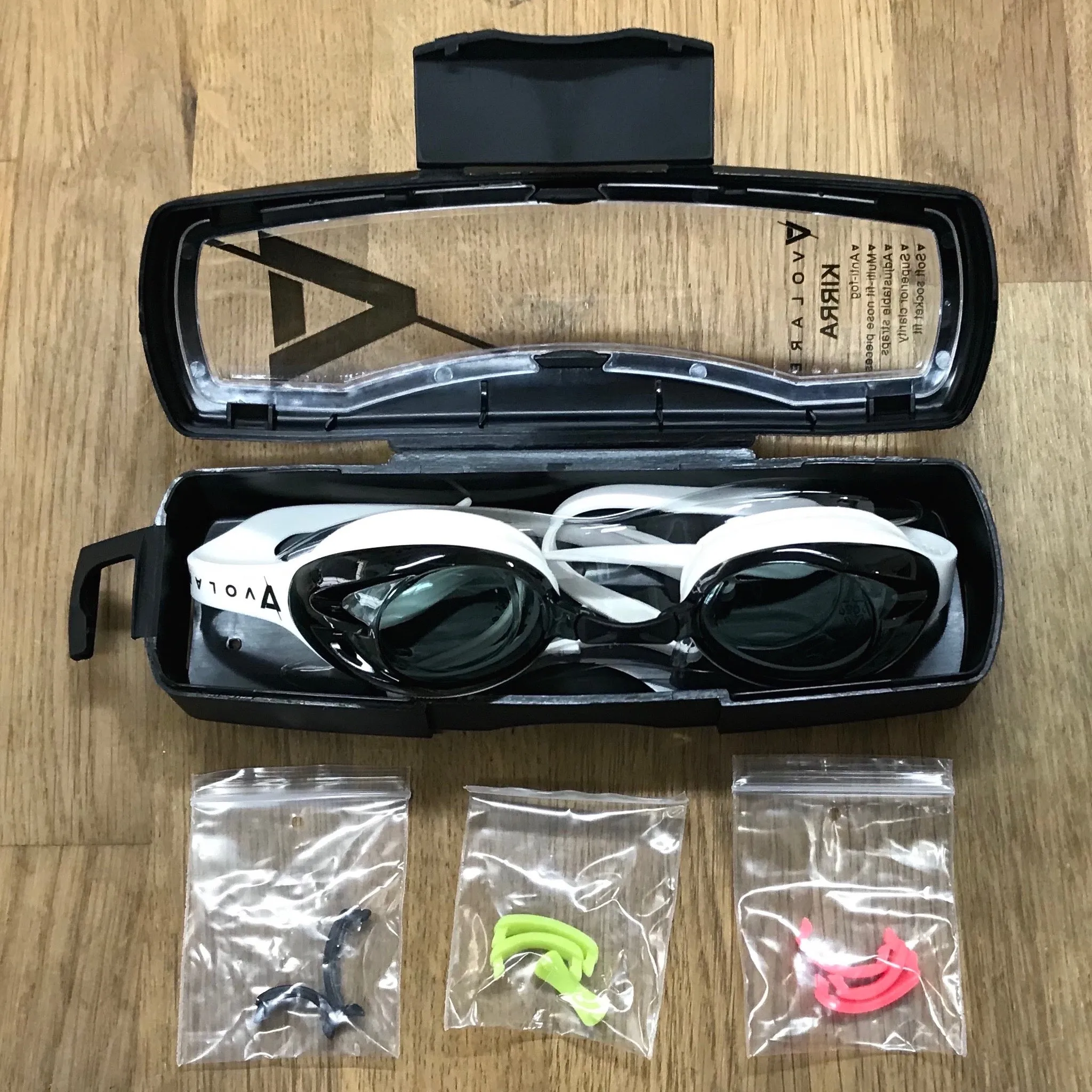 Volare Kirra Socket Goggles - White / Smoke lens